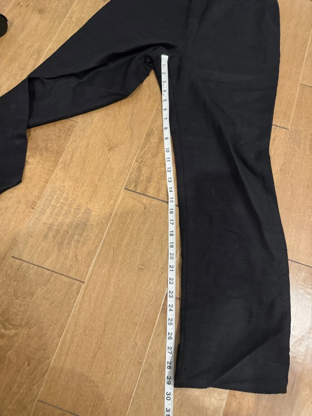 CHANEL Black Silk Pant with Signature Label - Picture 9 of 9